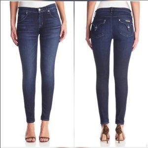 🍑 WORN ONCE! Hudson Lilly Midrise Ankle Skinny Jean, Size 24